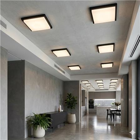 YETPLUS LED SURFACE DOWNLIGHT 9013 30W 3C MEMORY BLACK SQUARE