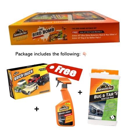 ARMOR ALL BUNDLE + FREE CAR BLOCKS (AABND500FRCAR)