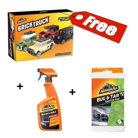 ARMOR ALL BUNDLE + FREE CAR BLOCKS (AABND500FRCAR)