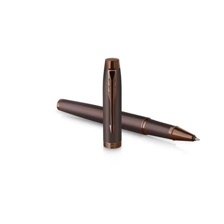 PARKER IM MONO BURGUNDY ROLLERBALL PEN MEDIUM BLACK TB