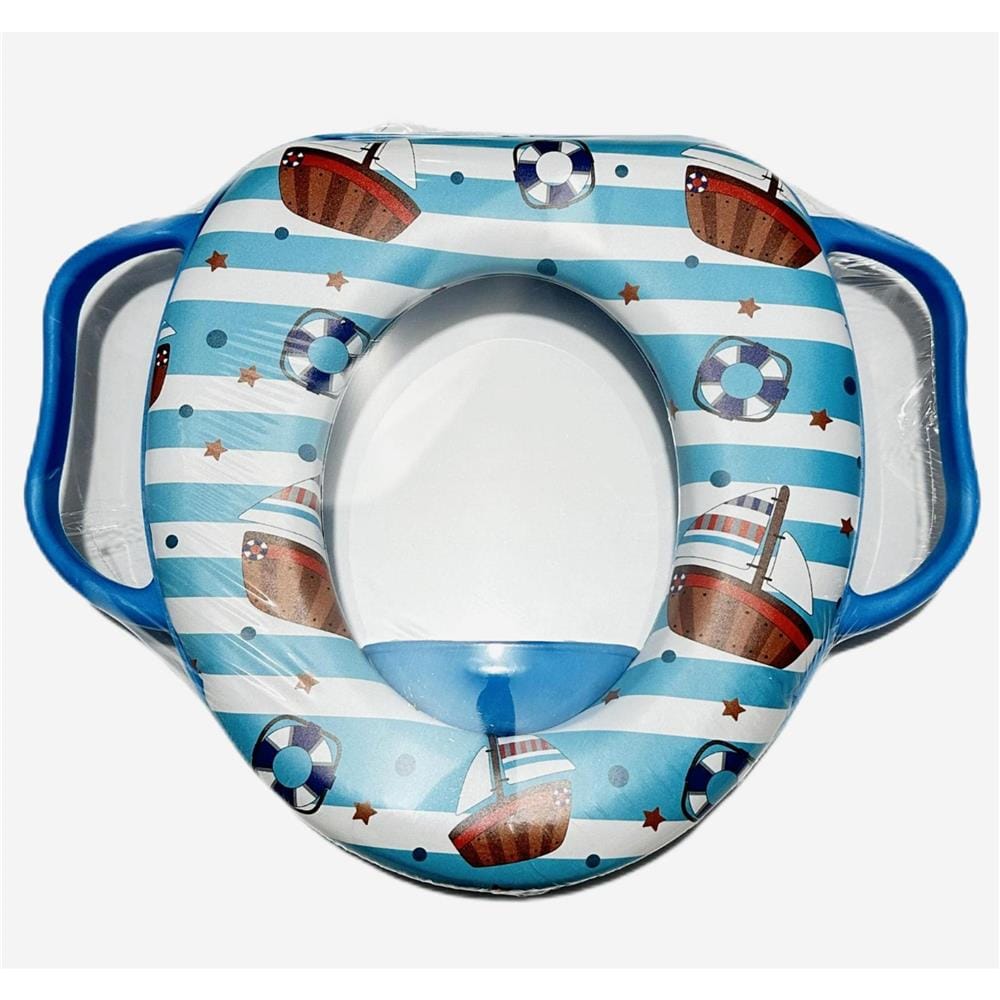 COSSY PLUS KID CUSHION TOILET SEAT CP-T6400-6107 LIGHT BLUE