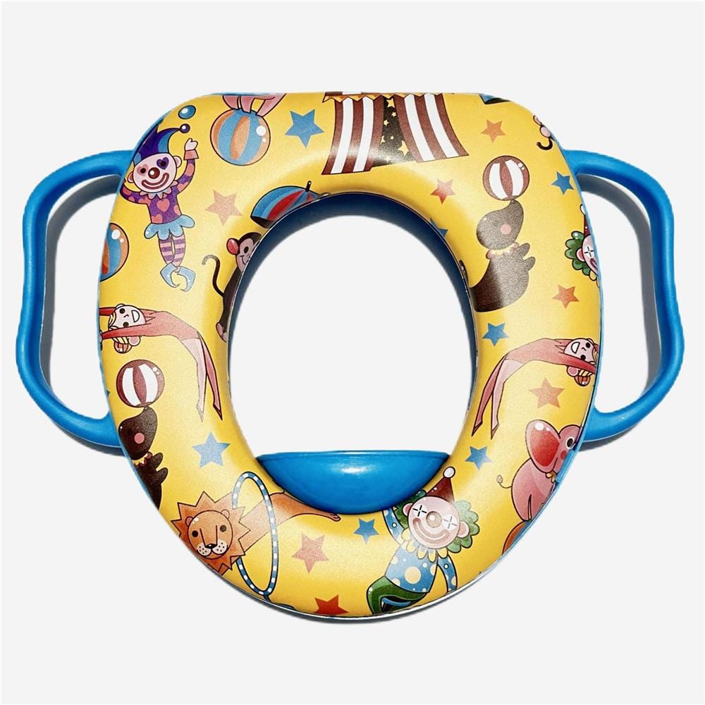 COSSY PLUS KID CUSHION TOILET SEAT CP-T6400-6110 YELLOW