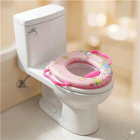 COSSY PLUS KID CUSHION TOILET SEAT CP-T6400-6210 PINK