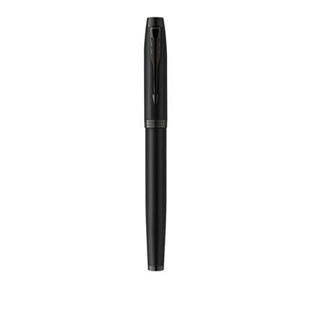 PARKER IM MATTE BLACK BLACK TRIM ROLLERBALL HD TB