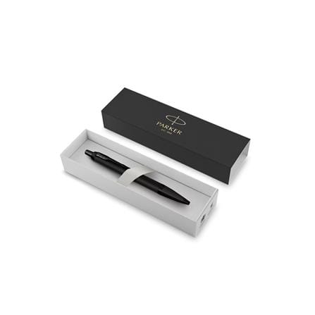 PARKER IM MATTE BLACK BLACK TRIM BALLPOINT PEN MEDIUM BLACK TB