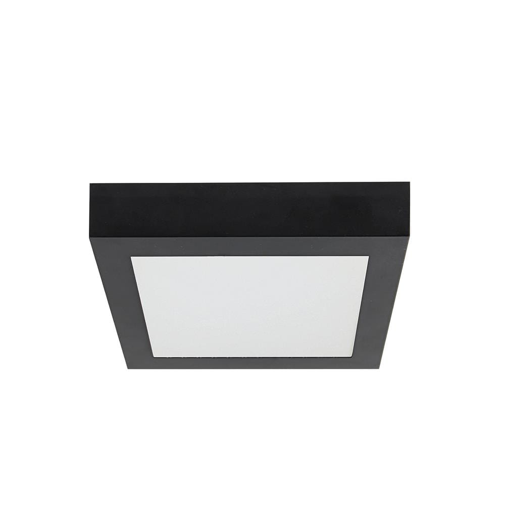 YETPLUS LED SURFACE DOWNLIGHT 9016 20W 3-COLOR BLACK SQUARE