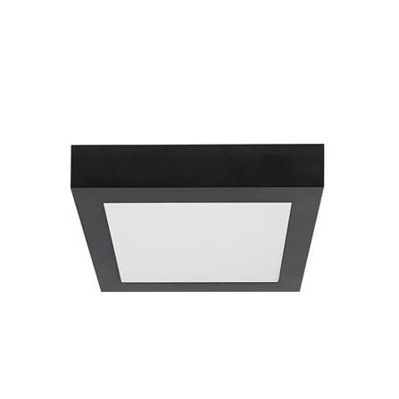 YETPLUS LED SURFACE DOWNLIGHT 9016 20W 3-COLOR BLACK SQUARE