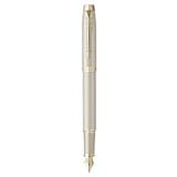 PARKER IM MONO CHAMPAGNE FOUNTAIN PEN FINE+CONVERTER TB