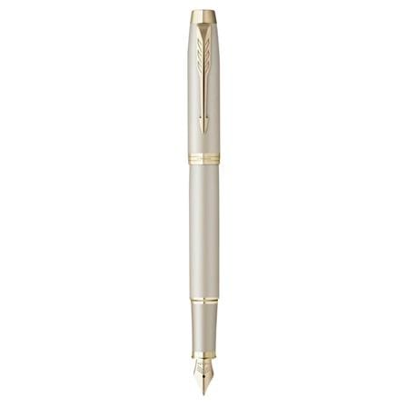 PARKER IM MONO CHAMPAGNE FOUNTAIN PEN FINE+CONVERTER TB