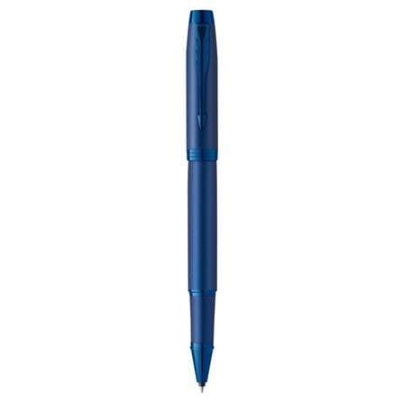 PARKER IM MONO BLUE ROLLERBALL PEN MEDIUM BLACK TB
