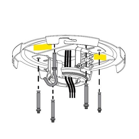 ALPHA ALKOVA MILI HG LED 3B CEILING FAN 33" MATT WHITE