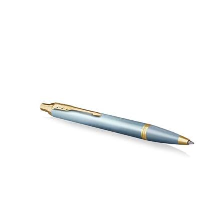 PARKER IM RITUAL TURQUOISE GREEN GOLD TRIM BALLPOINT PEN MEDIUM BLACK TB