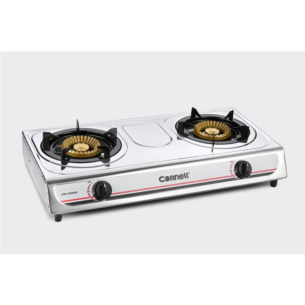 CORNELL GAS COOKER CGS-S2001SS 2BURNERS 3.7KW
