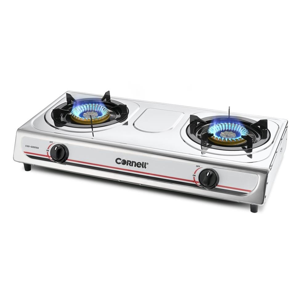 CORNELL GAS COOKER CGS-S2001SS 2BURNERS 3.7KW