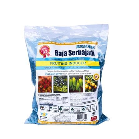 SERBAJADI FRUITING INDUCER 43 FERTILIZER (2KG)