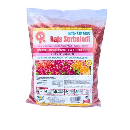 SERBAJADI SPECIAL BOUGAINVILLEA FERTILISER 48 (2KG)