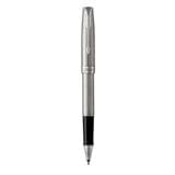 PARKER SONNET STAINLESS STEEL CHROME TRIM ROLLERBALL PEN HD TB