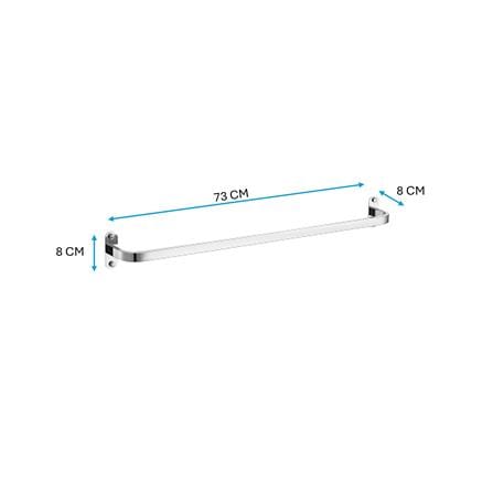 LIVINOX TOWEL SHELF LBA-TB7527A-CH CHROME
