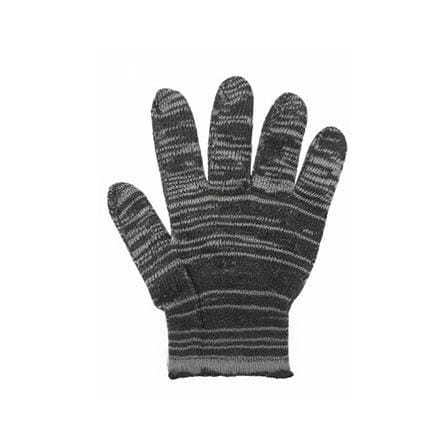 BOND-WELD COTTON HAND GLOVES (+/-300g) 1 DOZEN BLACK B-300DZ
