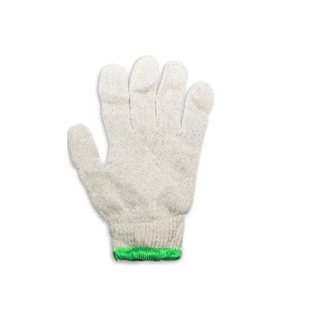 BOND-WELD COTTON HAND GLOVES (+/-400g) 1 DOZEN GREEN B-104DZ