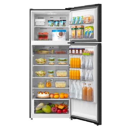 MIDEA 2 DOOR REFRIGERATOR MDRT489MTB28-MY 400L JAZZ BLACK