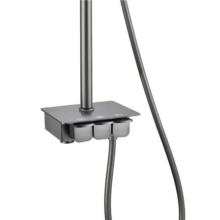 CABANA RAIN SHOWER CSS8813-GM GUN METAL
