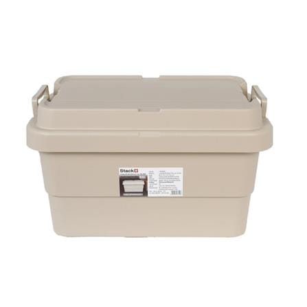 TRUCK ORGANIZER 50L GLAM 60X39X36CM BEIGE STACKO