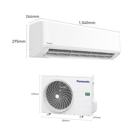 PANASONIC WALL AIR CONDITIONER CS-PN24XKH-1C 2.5HP STANDARD