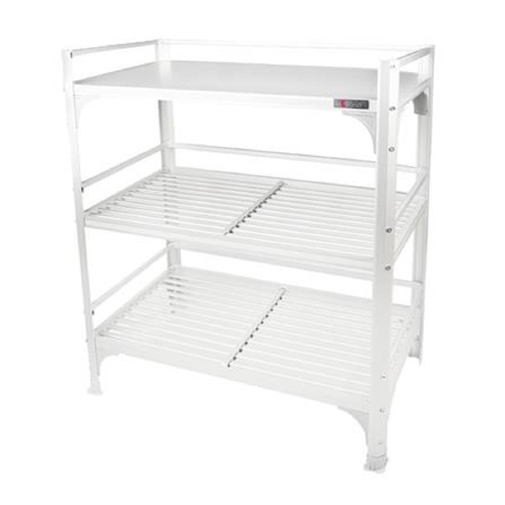 DISH DRAINER RACK EKONO SKD-S1M 3-TIER ALUMINIUM 77X41X88.5CM