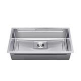 SORENTO BUILT-IN HONEYCOMB MULTIFUNCTIONAL KITCHEN SINK SRTKS8845 88CM 1BOWL CHROME FINISH STAINLESS STEEL WITH PULL OUT TAP SRTKT71SS