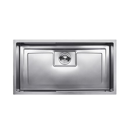 SORENTO BUILT-IN HONEYCOMB MULTIFUNCTIONAL KITCHEN SINK SRTKS8845 88CM 1BOWL CHROME FINISH STAINLESS STEEL WITH PULL OUT TAP SRTKT71SS