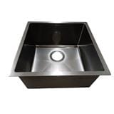 CABANA BUILT-IN HONEYCOMB KITCHEN SINK CKS6447-BL 44CM BLACK 1BOWL STAINLESS STEEL WITH FAUCET CB1530SS-BL-DIY