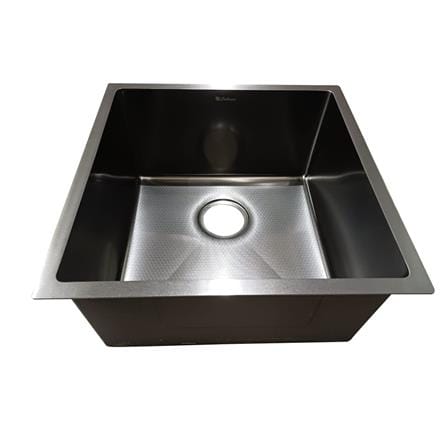 CABANA BUILT-IN HONEYCOMB KITCHEN SINK CKS6447-BL 44CM BLACK 1BOWL STAINLESS STEEL WITH FAUCET CB1530SS-BL-DIY
