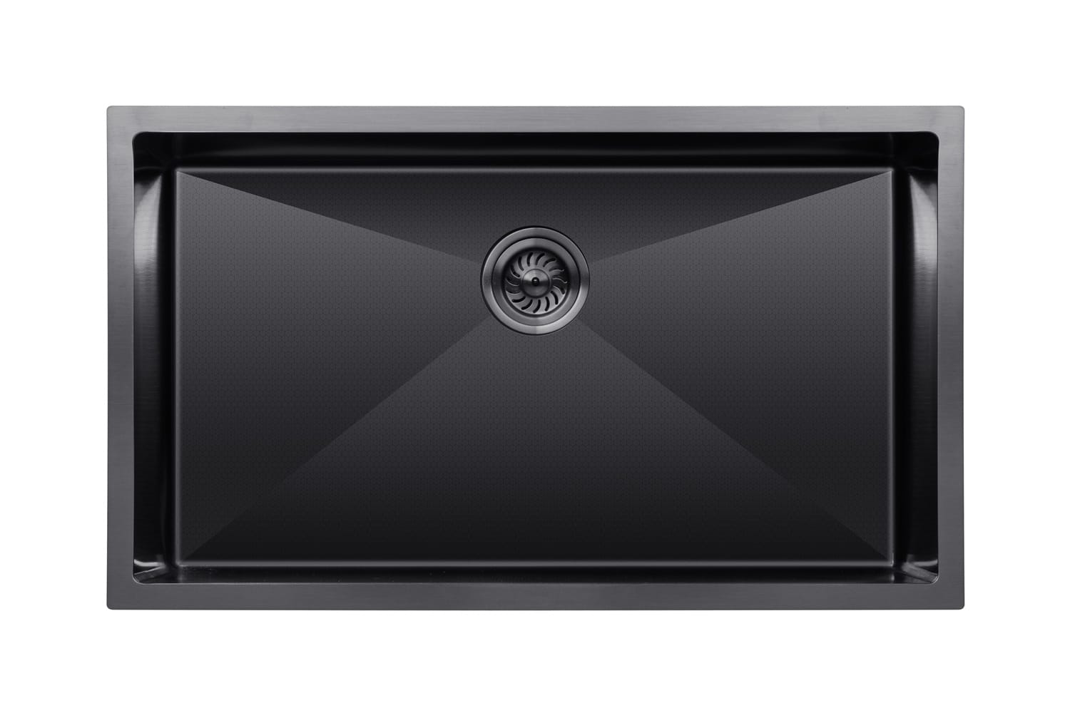 SORENTO BUILT-IN HONEYCOMB KITCHEN SINK SRTKS8047-BL 80CM 1BOWL BLACK STAINLESS STEEL WITH PULL OUT TAP SRTKT71SS-BL