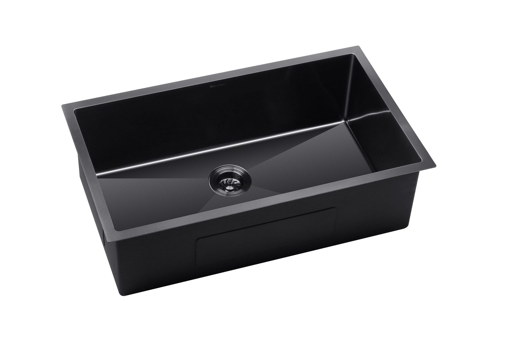 SORENTO BUILT-IN HONEYCOMB KITCHEN SINK SRTKS8047-BL 80CM 1BOWL BLACK STAINLESS STEEL WITH PULL OUT TAP SRTKT71SS-BL