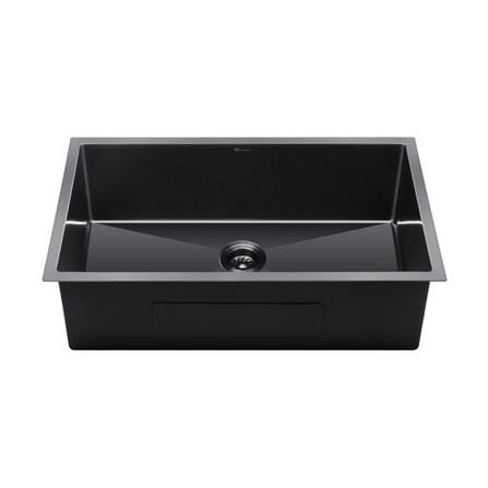 SORENTO BUILT-IN HONEYCOMB KITCHEN SINK SRTKS8047-BL 80CM 1BOWL BLACK STAINLESS STEEL WITH PULL OUT TAP SRTKT71SS-BL