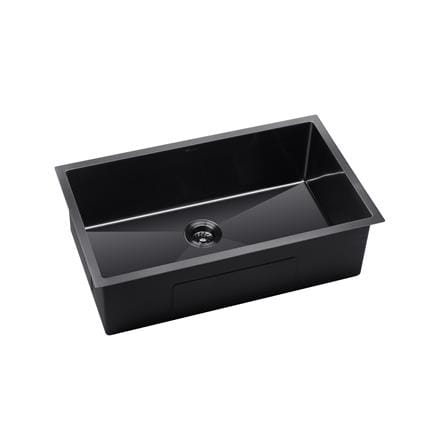 SORENTO BUILT-IN HONEYCOMB KITCHEN SINK SRTKS8047-BL 80CM 1BOWL BLACK STAINLESS STEEL WITH PULL OUT TAP SRTKT71SS-BL