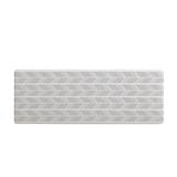 HOME LIVING STYLE KITCHEN MAT AUDREY ABSTRACT 44X120CM WHITE