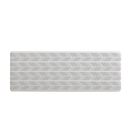 HOME LIVING STYLE KITCHEN MAT AUDREY ABSTRACT 44X120CM WHITE