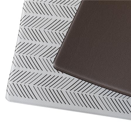 HOME LIVING STYLE KITCHEN MAT AUDREY ABSTRACT 44X120CM WHITE