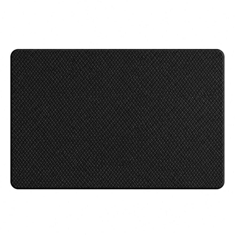 HOME LIVING STYLE KITCHEN MAT AUDREY PLAIN 44X70CM BLACK