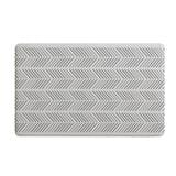 HOME LIVING STYLE KITCHEN MAT AUDREY ABSTRACT 44X70CM WHITE