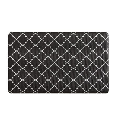 HOME LIVING STYLE KITCHEN MAT AUDREY GEOMETRIC 44X70CM BLACK
