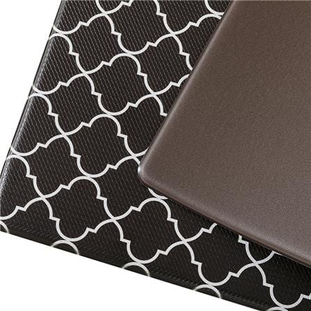 HOME LIVING STYLE KITCHEN MAT AUDREY GEOMETRIC 44X70CM BLACK