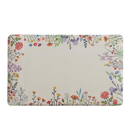 HOME LIVING STYLE KITCHEN MAT AUDREY FLORAL 44X70CM CREAM