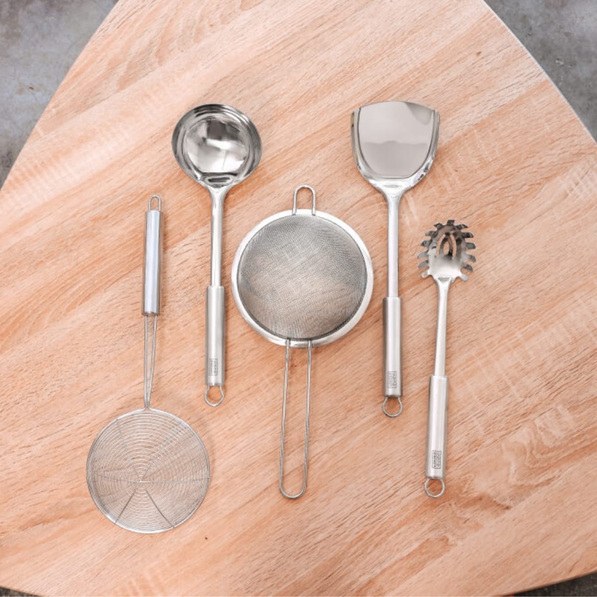 FUKURO STAINLESS STEEL LADLE TURNER - HH 0348