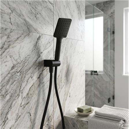 JOHNSON SUISSE FLORES-N HAND SHOWER WBFA301722 WITH WALL BRACKET BK