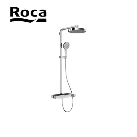 ROCA PIANO-N RAIN SHOWER A5A9C10C0N WITH SHELF ROUND 3-WAY