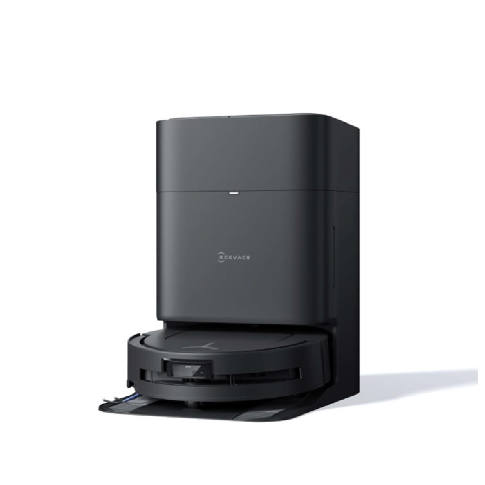 ECOVACS ROBOTIC VACUUM + MOP T80 OMNI BLACK 3L RUNTIME 290MINUTES