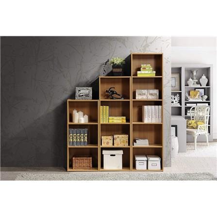 OPEN SHELF 5 TIER FURDINI OAK